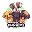 I love puppies (PUPPIES) coin
